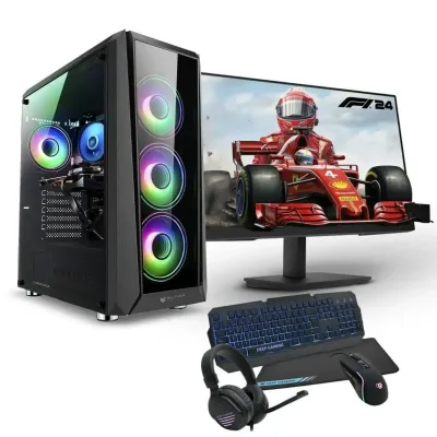 PC Racing Gaming Top i7-12700F 32GB 1TB SSD RX7600XT 27”