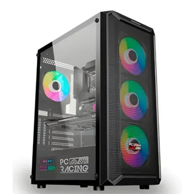 PC Racing Gaming Top i7-12700F 32GB 1TB SSD RX 7600 XT
