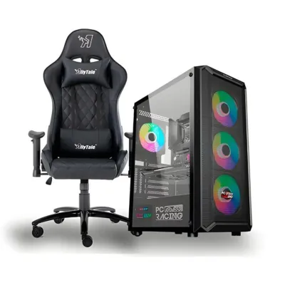 PC Racing i7-12700F 32GB/1TB SSD/RTX 4060 + Silla Gaming