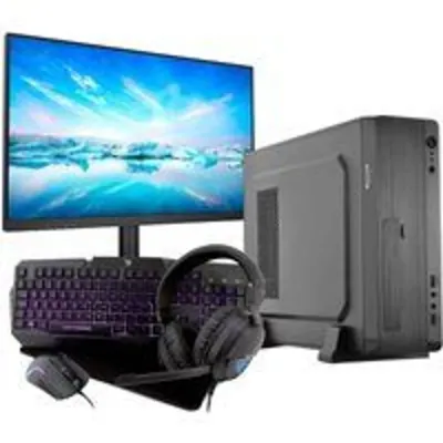 PC Racing Pack Gaming PC AMD Rzyen 3 3200G/16GB/1TB+256GB SSD + Pantalla 24" FullHD + Teclado + Ratón + Alfombrilla + Auriculares