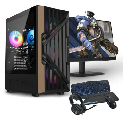 PC Racing Ryzen 7 8700G 16GB/512GB SSD + 24" FHD Combo