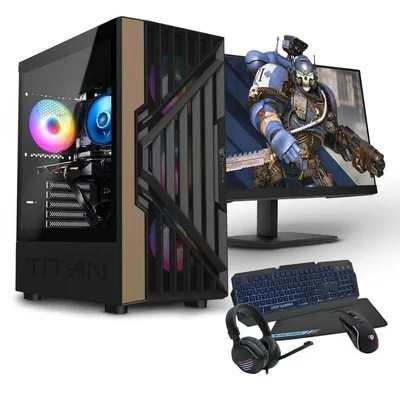 PC Racing Top Ryzen 5 5500/16GB/1TB SSD/RX6600+24" FHD