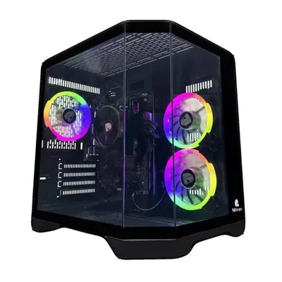 PC Sobremesa Nitropc Avanzado Bronze Plus AMD Ryzen 5 5600GT 32GB 1TB M.2 Windows 11 WiFi Negro