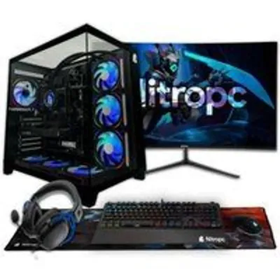 PC Sobremesa NitroPC Nitro Plus i9-12900K 32GB RAM 2TB SSD Monitor Curvo