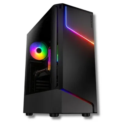 PC Sobremesa QUO Wakeryder-M 32 AMD Ryzen 5 8400F 32GB 1TB SSD RTX 5060 Ti RGB WiFi Windows 11 Pro