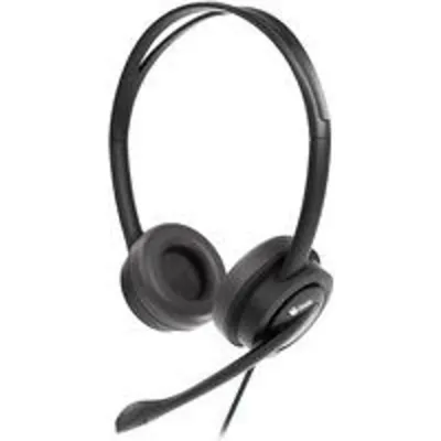 PcCom Essential Auriculares de Oficina con Micrófono Negros