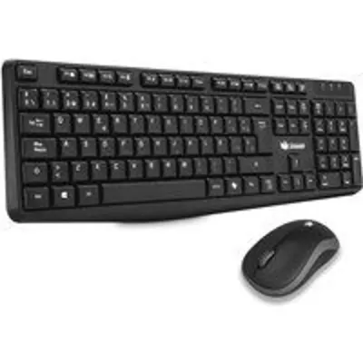PcCom Essential MK20 Combo Teclado + Ratón Wireless con Copilot Negro