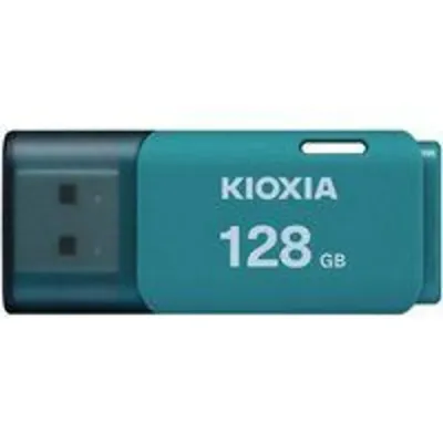 Pendrive Kioxia LU202L128GG4 128GB USB 2.0 Tipo A Azul Tapa 8g