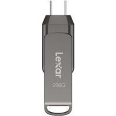 Pendrive Lexar LJDD400128G-BNQNG 128GB USB Tipo C 3.2 Gen 1 130MB/s Gris