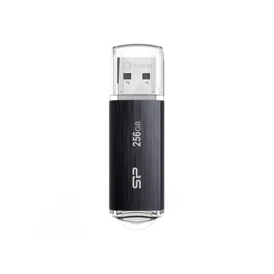 Pendrive Silicon Power Blaze B02 256GB USB 3.2 Gen 1 capuchón negro
