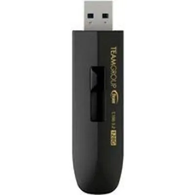Pendrive Team Group C186 128GB USB 3.2 Gen 1 Slide Negro