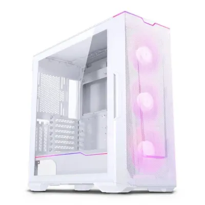 Phanteks Eclipse G500A DRGB Torre Media Cristal Templado Blanca