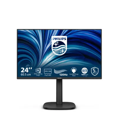 Philips 3000 series 24B2N3200J/00 pantalla para PC 60,5 cm (23.8") 1920 x 1080 Pixeles Full HD LCD Negro