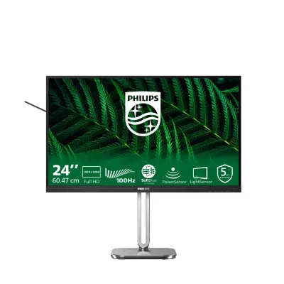 Philips 5000 series 24B2G5200/00 pantalla para PC 60,5 cm (23.8") 1920 x 1080 Pixeles Full HD LCD Antracita