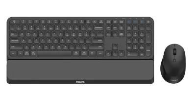 Philips 6000 Series SPT6607B/16 Teclado y Ratón RF+BT Negro