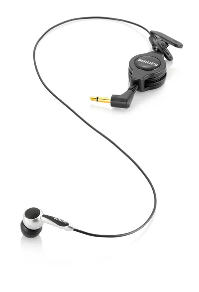 Philips LFH9162/00 auricular y casco Auriculares Alámbrico Dentro de oído Llamadas/Música Negro, Plata