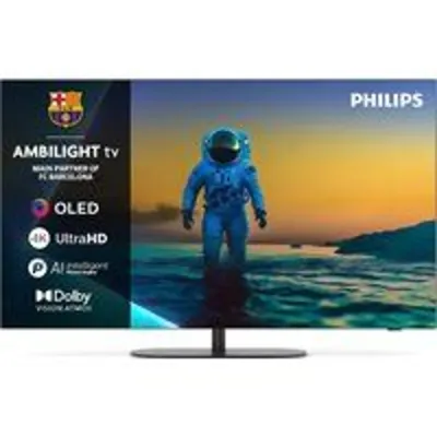 Philips OLED 55OLED820 55" 4K Ambilight P5 AI Dolby Vision Atmos Smart Voice +