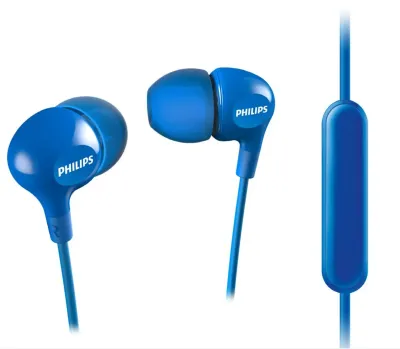 Philips SHE3555BL Auriculares Dentro de Oído Micrófono Azul