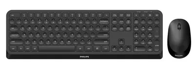 Philips SPT6307B/26 teclado/ratón inalámbrico QWERTZ Alemán