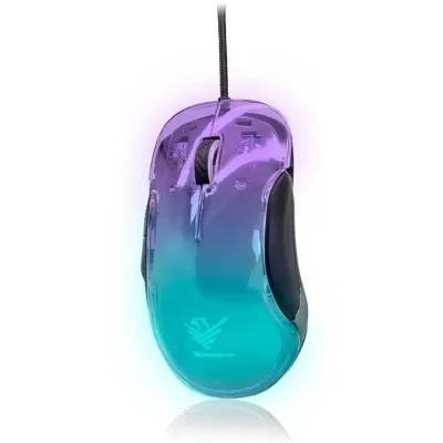 Phoenix Banshee Ratón Gaming RGB Transparente 10000DPI