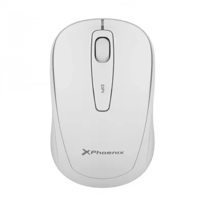 Phoenix M250 Ratón Inalámbrico 1600 DPI Blanco