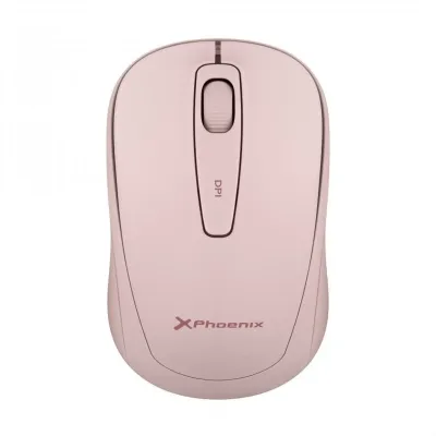 Phoenix M250 Ratón Inalámbrico 1600 DPI Rosa