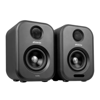 Phoenix Sonika Altavoces Activos Bluetooth 50W RMS Negros