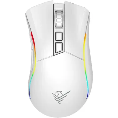 Phoenix Void Elite Gaming Inalámbrico RGB 19000 DPI Blanco