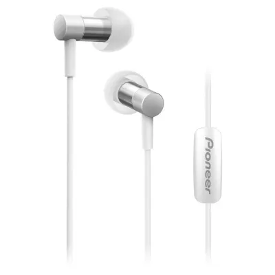Pioneer SE-CH3T Auriculares Blanco Plata