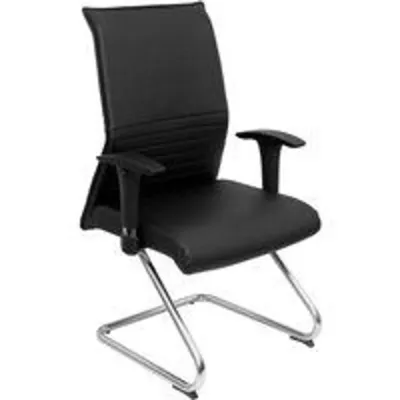 Piqueras y Crespo Albacete Sillón Confidente Patín Similpiel Negro