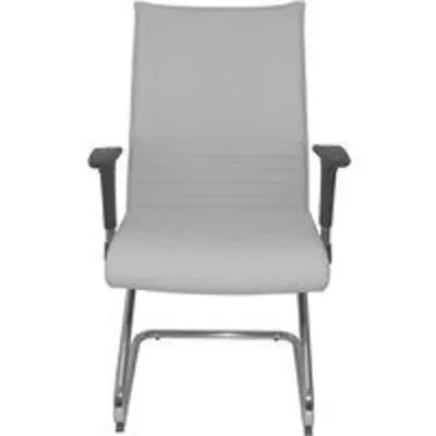 Piqueras y Crespo Albacete Sillón Confidente Patín Similpiel Blanco