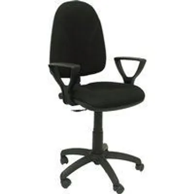 Piqueras y Crespo Algarra Bali Silla de Oficina con Brazos Fijos Negra