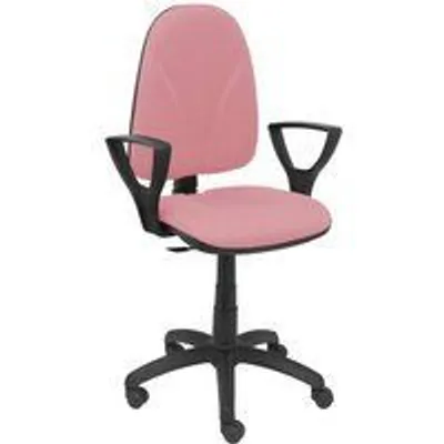 Piqueras y Crespo Algarra Bali Silla de Oficina con Brazos Fijos Rosa