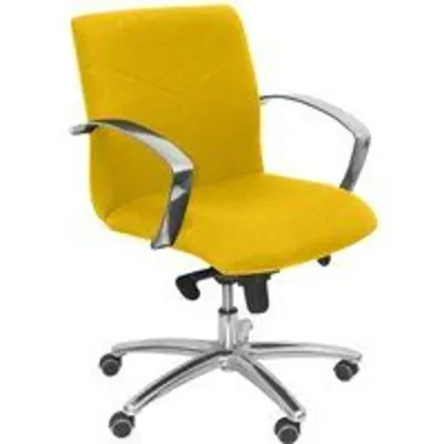 Piqueras y Crespo Caudete Confidente Bali Silla de Oficina Amarilla