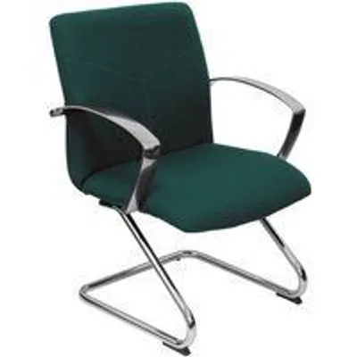 Piqueras y Crespo Caudete Confidente Patín Bali Silla de Oficina Verde