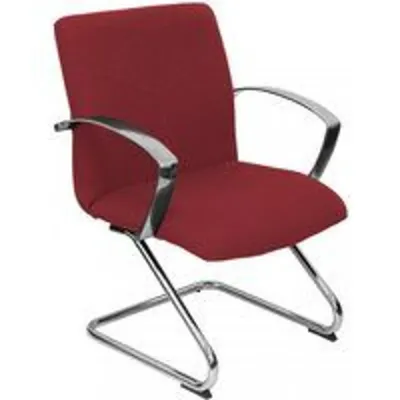 Piqueras y Crespo Caudete Sillón Confidente Patín Bali Granate