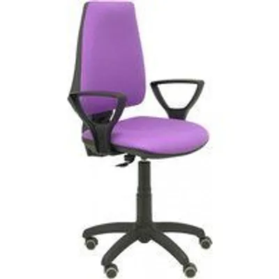 Piqueras y Crespo Elche CP Bali Silla de Oficina Brazos Fijos Ruedas de Parquet Lila