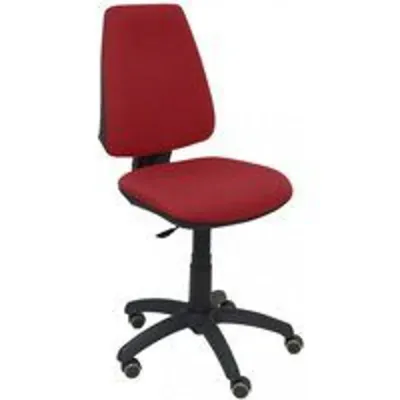 Piqueras y Crespo Elche CP Bali Silla de Oficina Ruedas Parquet Granate