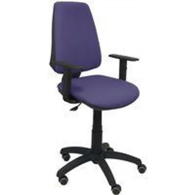 Piqueras y Crespo Elche CP Silla Bali Azul Claro Brazos Regulables Ruedas de Parquet