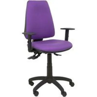 Piqueras y Crespo Elche S Bali Silla de Oficina Brazos Regulables Ruedas Nylon Lila