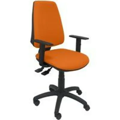 Piqueras y Crespo Elche S Bali Silla de Oficina Brazos Regulables Ruedas Nylon Naranja
