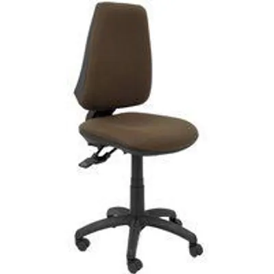 Piqueras y Crespo Elche S Bali Silla de Oficina Ruedas Nylon Marrón Oscuro