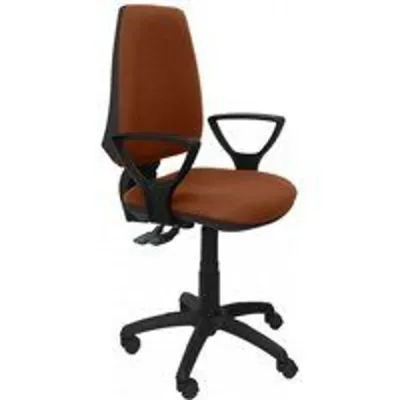 Piqueras y Crespo Elche S Silla Bali Marrón Brazos Fijos