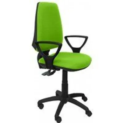 Piqueras y Crespo Elche S Silla Bali Verde Pistacho con Brazos Fijos