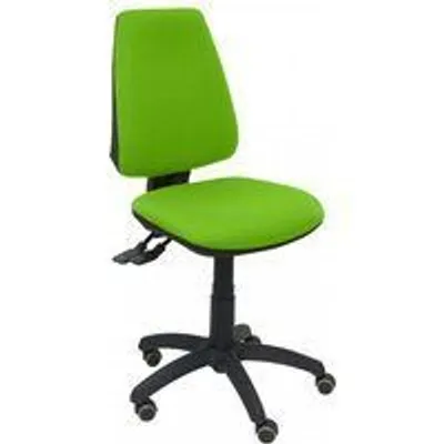 Piqueras y Crespo Elche S Silla Bali Verde Pistacho con Ruedas de Parquet