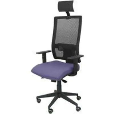 Piqueras y Crespo Horna Bali Silla Oficina Negro/Azul Claro