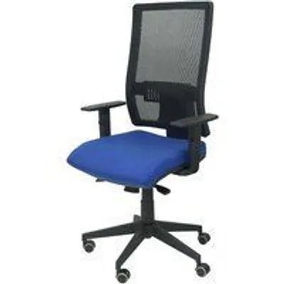 Piqueras y Crespo Horna Bali Silla Oficina Sin Cabecero Azul