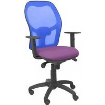 Piqueras y Crespo Jorquera Silla Malla Azul Asiento Bali Lila