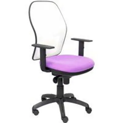 Piqueras y Crespo Jorquera Silla Malla Blanca Asiento Bali Lila