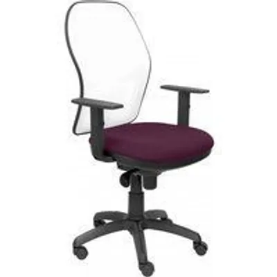 Piqueras y Crespo Jorquera Silla Malla Blanca Asiento Bali Morado